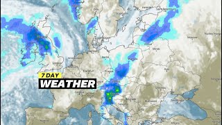 European Weather | ECMWF Model Precipitation November 23, 2025 l Rain Storms In Europe