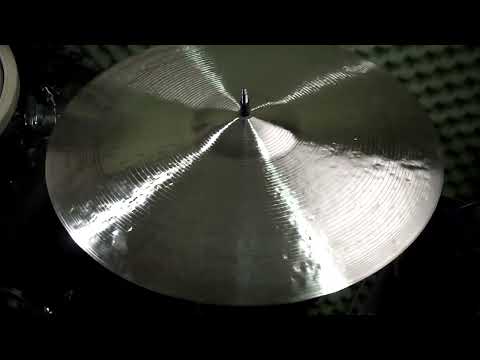 21 Rustico Medium Ride, 2312g - after a few weeks rest - Handcrafted cymbals by Craig Lauritsen