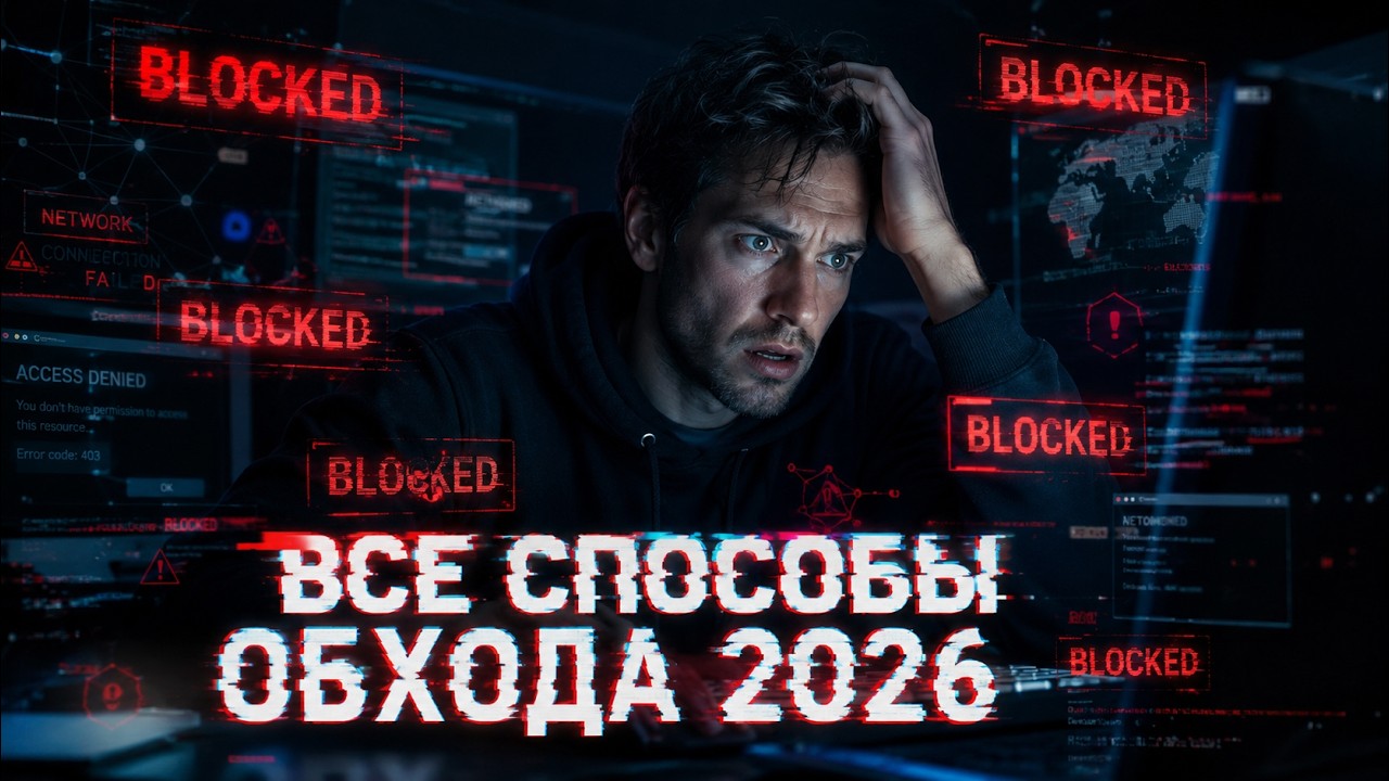 Все способы обхода блокировок в 2026: что реально работает в России