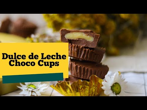 Valentine's Day 2022 idea: Easy 2 Ingredient Dulce de Leche Choco Cups