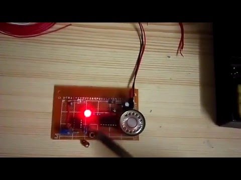Simple smoke detector