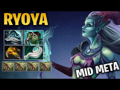 Ryoya - Death Prophet 7.24 Mid Dota 2 Pro Gameplay