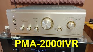 Denon PMA-2000IVR - редкий экземпляр EU