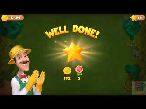 Gardenscapes Super Hard Level 4991 - No Booster