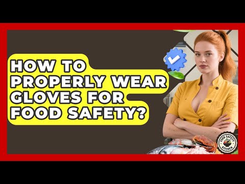 How To Properly Wear Gloves For Food Safety? - Food Safety Kitchen
