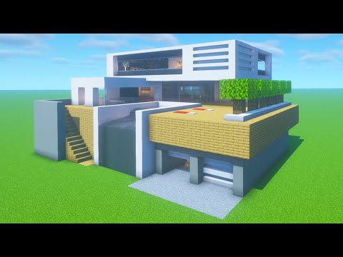 TSMC - Minecraft - Minecraft Tutorial: How To Make A Modern Mansion 2 "2022"