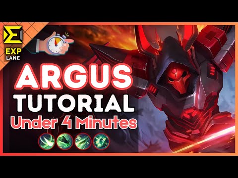 4-Minute Argus Tutorial in the EXP Lane || (MLBB S37) 2025
