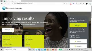 Register with Mathxl