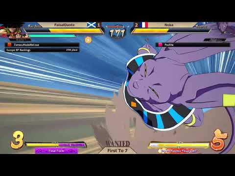 GRUDGE MATCH ON STREAM! FaisalDante vs Noka FT7 - WANTED DBFZ Ep37