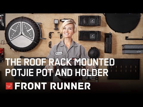 THE ROOF RACK MOUNTED POTJIE POT AND HOLDER - by Front Runner