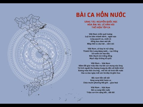 Bài ca hồn nước Sheet - Tốp Ca