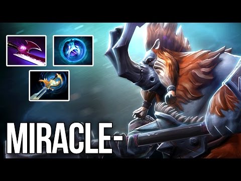 Miracle - EPIC Rampaging Magnus 9k MMR Gameplay Dota 2