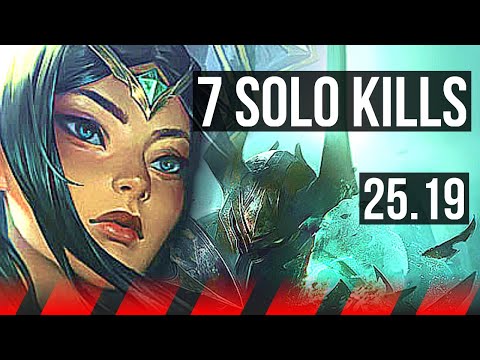 IRELIA vs MORDEKAISER (TOP) | 7 solo kills, Godlike | KR Master | 25.19