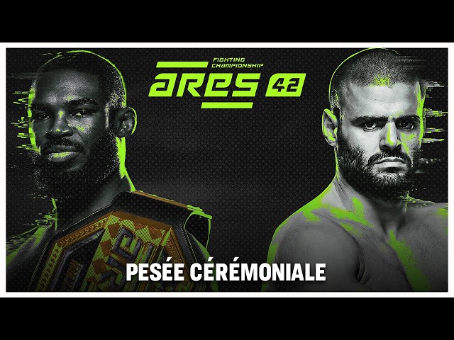 ARES 42 Weigh-In Highlights | Zébo vs Fialho Title Fight Preview