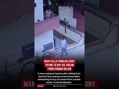 Man Falls From Balcony