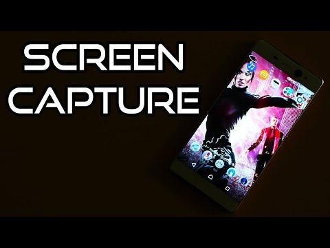 💡Sony Xperia XA Ultra🔧(Nougat)🔨: Screen Capture - How to Capture Screenshot ? [4K]