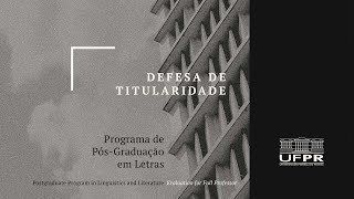 Defesa de Titularidade - Profa. Dra. Milena Ribeiro Martins