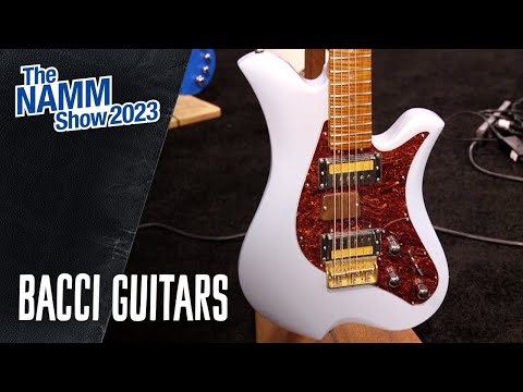 Bacci Guitars Leonardo Funk Machine Demo | NAMM 2023