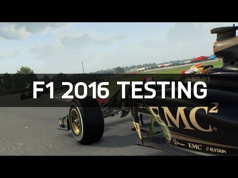 F1 2016 Testing