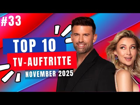 TOP 10 TV APPEARANCES ❤ The Schlager Charts of the Week ❤ NOVEMBER 2025 ❤ #33