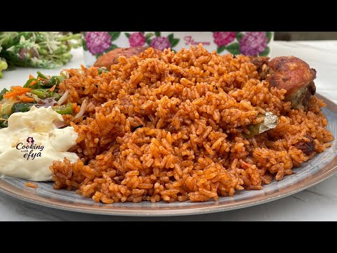 THIS IS THE EASIEST JOLLOF RICE RECIPE EVER | HOW TO MAKE GHANA JOLLOF RICE LIKE A PRO