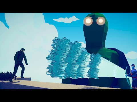 50x ZOMBIE & GIANT ZOMBIE vs 2x EVERY GOD | TABS Totally Accurate Battle Simulator