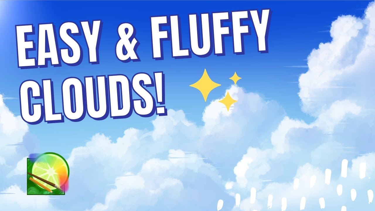 HOW TO PAINT CLOUDS ✦ Digital Art Tutorial ✦ Paint Tool SAI