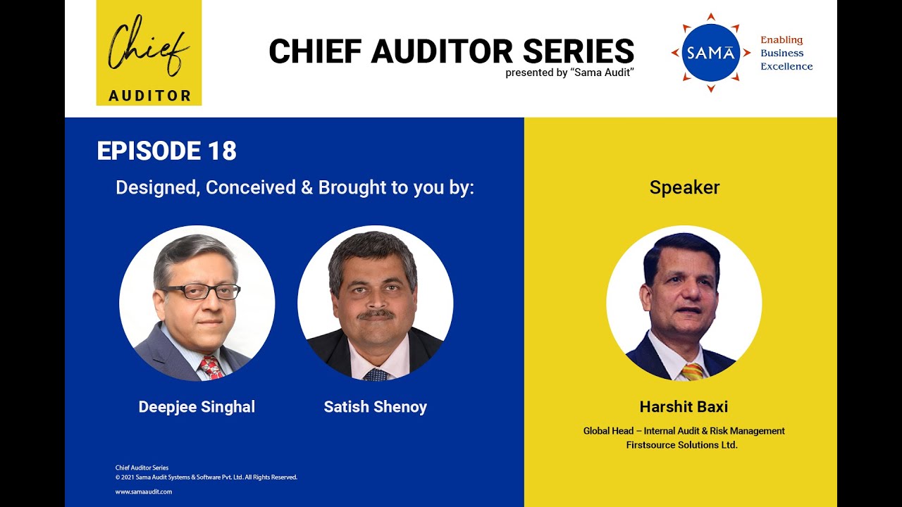 #18 -Harshit Baxi, Global Head – IA & Risk Management Firstsource Solutions Ltd.