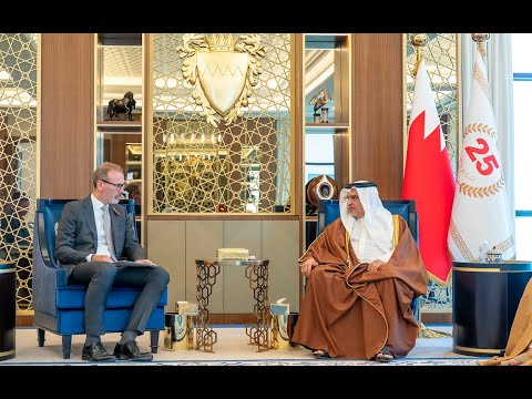 HRH receives the Ambassador of the Federal Republic of Germany