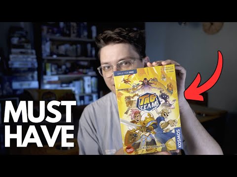 Tag Team - Das beste 2-Personen-Brettspiel 2025?  Tag Team von Kosmos im Test + Erklärung!
