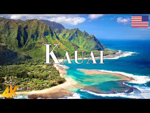 Kauai, Hawaii 4K Ultra HD • Stunning Footage Kauai, Scenic Relaxation Film with Calming Music.