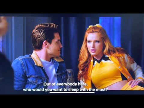 The Babysitter-2017_Bee and Allison _truth or dare Kiss 💋 Scene -Lesbian kissing 💋