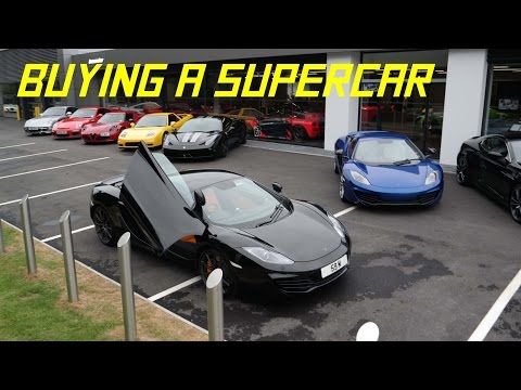 9 Supercars Convoy To Buy a McLaren 12C