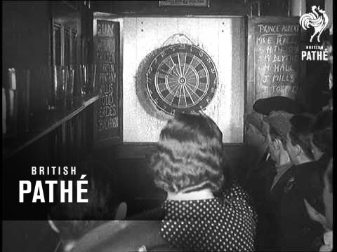 Woman In Darts Tournament Aka Draft Tournament (1935)