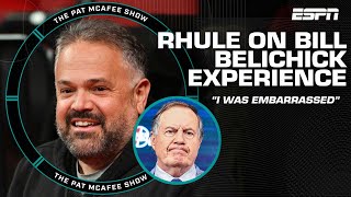 Matt Rhule says he was ‘embarrassed’ by Bill Belichick’s coaching knowledge | The Pat McAfee Show