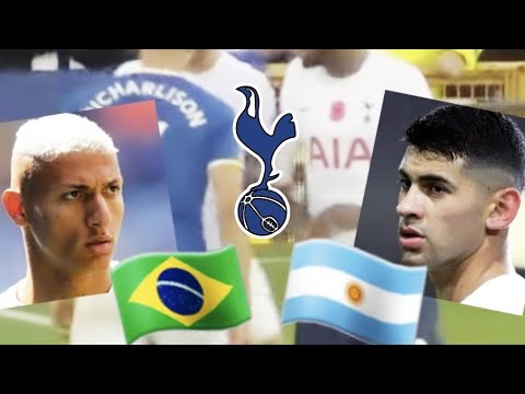 ROMERO vs RICHARLSON 🔥 ENEMIES UNITED 🤜 #tottenham #brasil #argentina #EPL