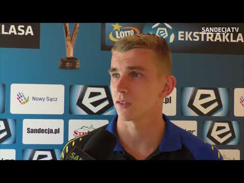 2018-04-22 Sandecja - Arka Gdynia 3-1 (0-0), Adrian Danek