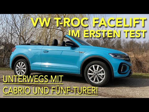 VW T-Roc Facelift 2022: Schnelltest mit Cabrio und Fünftürer