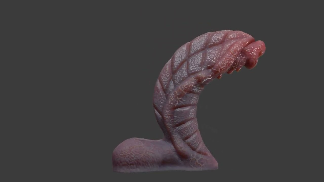 Fantasy Sevanor Dragon Penis Sextoy Rigged 3D Model