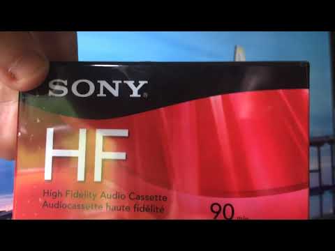 Sony HF Blank 90 Minute Audio Cassette Unboxing