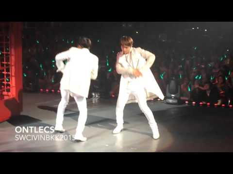 150927 SHINee World IV in Bangkok - Excuse me Miss (minho onew focus)