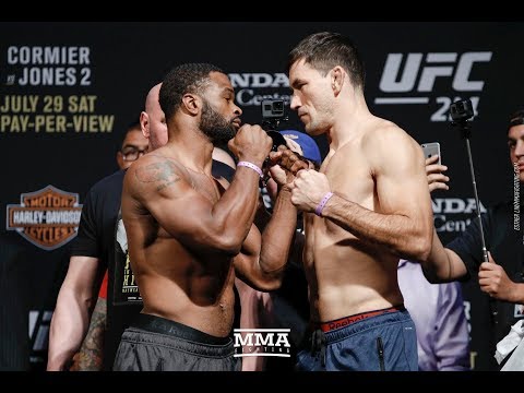 UFC 214: Tyron Woodley vs. Demian Maia Staredown - MMA Fighting