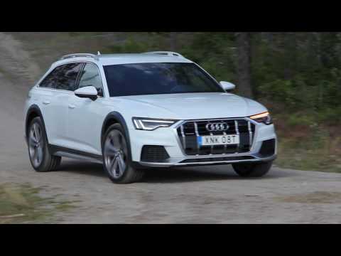 Testdrive New 2020 Audi A6 Allroad 45TDI quattro 231 PS|Tarmac| gravel| hill climb fly by| launch...