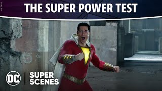 Shazam! - Super Power Test | Super Scenes | DC