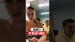 Broma extrema a mi mejor amigo, después de esto no me perdonará. @KrystianVazquez