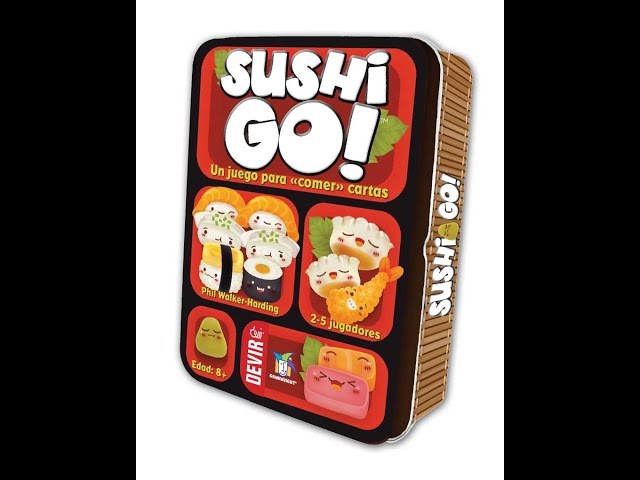 Vídeo relacionado con Devir - Sushi Go, Juego de Cartas, Juego de Mesa con Amigos y para Fiestas, a Partir de 8 años (BGSUSHI)
