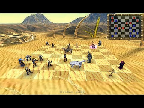 4K WAR CHESS  3D  I  KILLER ROOK KILL QUEEN !!!