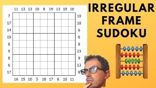 Irregular Frame Sudoku
