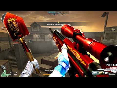 Crossfire NA/UK 2.0 : PSG 1 Red Dragon - Hero mode X - Zombie V4