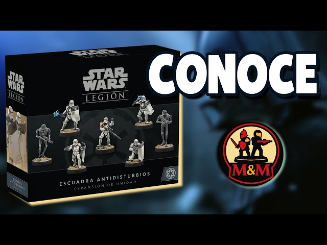 Vídeo relacionado con Atomic Mass Games | Star Wars Legión: Escuadra Antidisturbios | Expansión de Miniaturas | A Partir de 14 Años | para 2 Jugadores | 1-2 Horas por Partida | Español